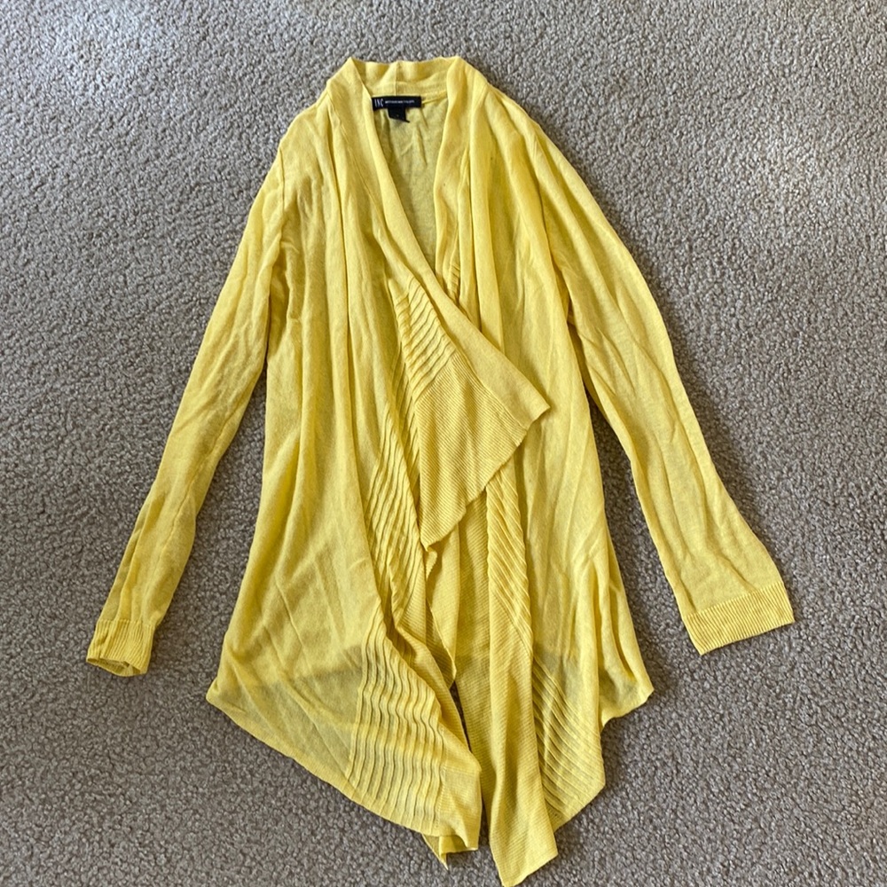 Yellow Cardigan